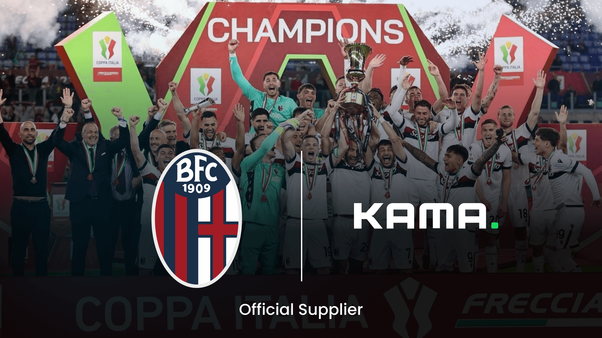 Congratulations to Bologna FC for winning the 2024/25 Coppa Italia ...